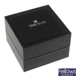 TAG HEUER - a complete watch box.