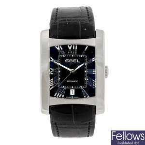 EBEL - a gentleman's stainless steel Brasilia wrist watch. 