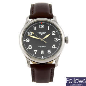 LONGINES - a gentleman's Collection Avigation wrist watch.