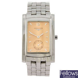 LONGINES - a gentleman's Dolce Vita bracelet watch.