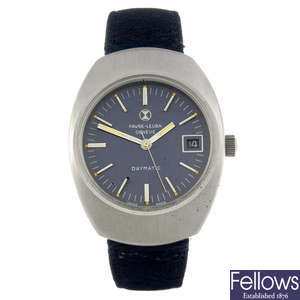 FAVRE-LEUBA - a gentleman's wrist watch with another gentleman's Favre Leuba wrist watch.