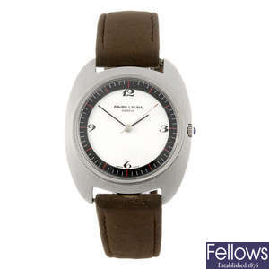 FAVRE-LEUBA - a gentleman's wrist watch with another gentleman's Favre-Leuba wrist watch.