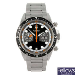 (133106023) TUDOR - a gentleman's stainless steel Heritage chronograph bracelet watch. 