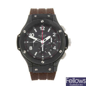 HUBLOT - a limited edition gentleman's Big Bang 'Cappuccino' chronograph wrist watch.