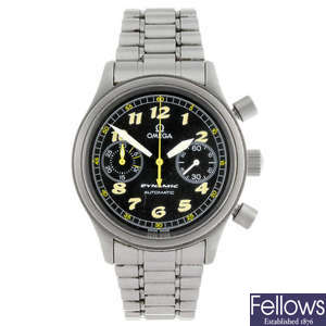 (507033296) OMEGA - a gentleman's stainless steel Dynamic bracelet watch. 