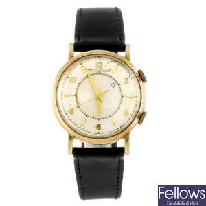 JAEGER-LECOULTRE - a gentleman's Memovox wrist watch.
