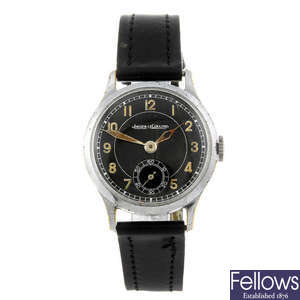 JAEGER-LECOULTRE - a base metal gentleman's wrist watch.