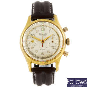 DREFFA - a gentleman's chronograph wrist watch.