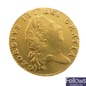 George III, Half-Guinea 1803 (S 3736). 