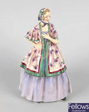A Royal Doulton bone china figurine, 'Teresa' HN1682