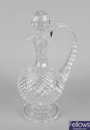 A Waterford Crystal 'Heritage' 'Master Cutter's' claret decanter