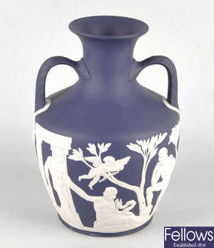 A 20th century Wedgwood 'Portland' vase