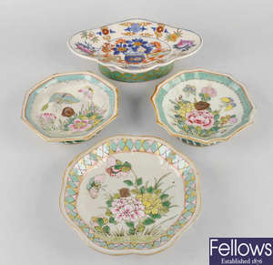 A Chinese porcelain bowl, etc.