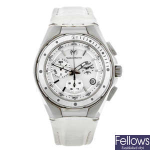 TECHNOMARINE - a gentleman's chronograph wrist watch together with a Smoothie wrist watch