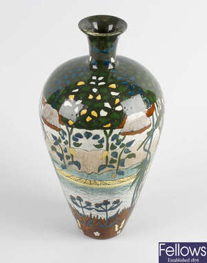 A Brantjes & Co Dutch Art Nouveau vase