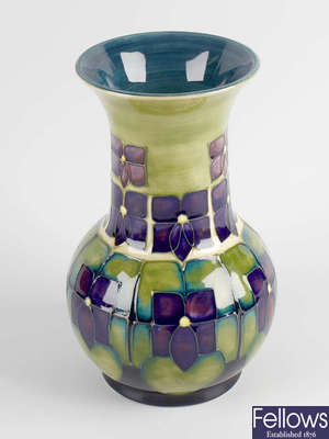 A large William Moorcroft vase