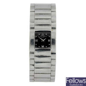 BAUME & MERCIER - a lady's stainless steel Catwalk bracelet watch with another Baume & Mercier watch