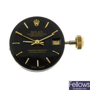 ROLEX - a lady's Oyster Perpetual Datejust calibre 2135 with dial.