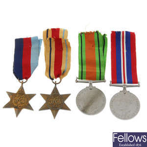 WWII Territorial Medal group.
