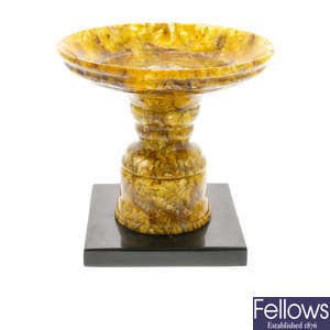 A Hatterel pedestal dish or tazza