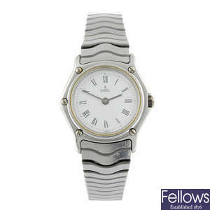 EBEL - a lady's stainless steel Sport Classic bracelet watch.
