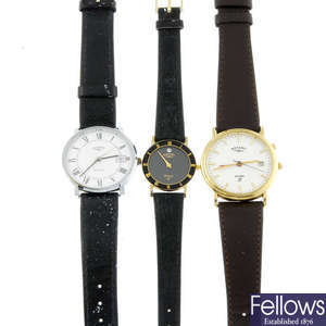 ROTARY - a small group of watches. Approximately 7.