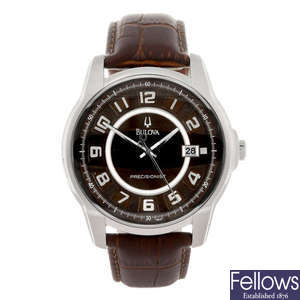 BULOVA - a gentleman's Precisionist wrist watch.