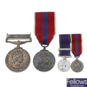 General Service Medal, Coronation medals, etc.
