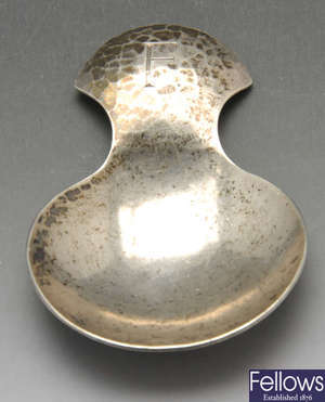 A Campden School of Arts & Crafts Silver caddy spoon.