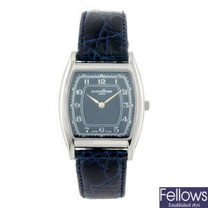 MAPPIN & WEBB - a gentleman's stainless steel wrist watch.
