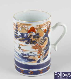 A good Chinese Imari porcelain mug. 