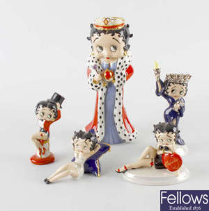 A collection of nineteen Wade C&S Collectables Direct 'Betty Boop' figures.  