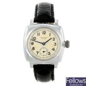 ROLCO - a gentleman's stainless steel Oyster wrist watch.