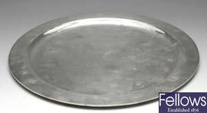 A modern Irish silver plate.