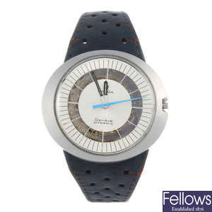 OMEGA - a gentleman's stainless steel Dynamic wrist watch.
