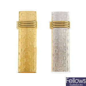 CHRISTIAN DIOR - two lighters.