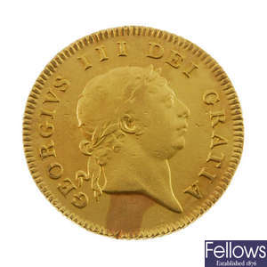 George III, Half-Guinea 1804.
