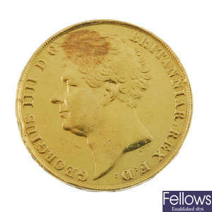 George IV, Two-Pounds 1823
