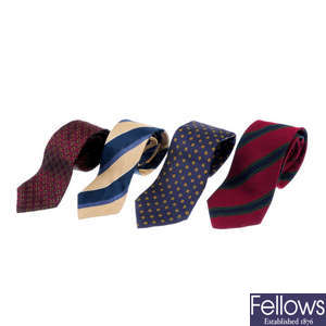 A selection of ties.