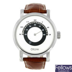 OTIUM - a gentleman's stainless steel 07 wrist watch.