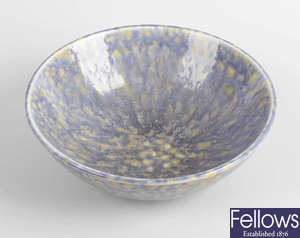 A Ruskin pottery bowl. 