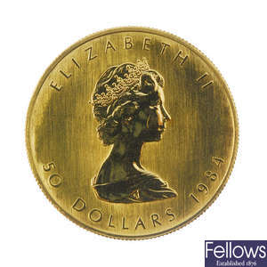 Canada, Elizabeth II, 50-Dollars 1984.