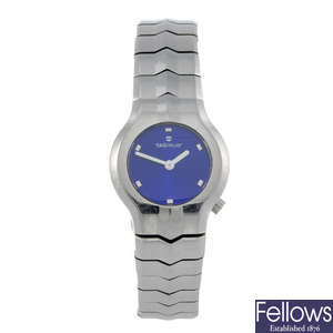 TAG HEUER - a lady's stainless steel Alter Ego bracelet watch.