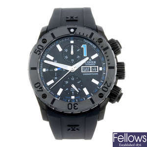 EDOX - a limited edition gentleman's bi-material Chrono Offshore chronograph wrist watch.