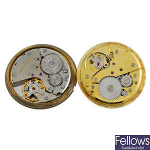 A group of assorted watch movements. Approximately 200.