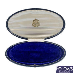 Four jewellery cases to include one from Garrard.