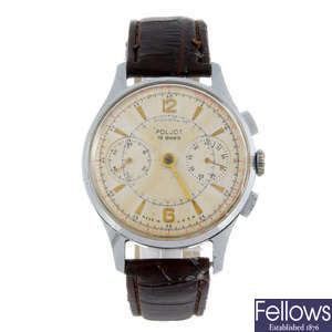 POLJOT - a gentleman's base metal chronograph wrist watch with a Pierce chronograph watch head.