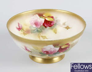A Royal Worcester porcelain bowl