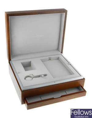 JAEGER-LECOULTRE - a complete watch box.