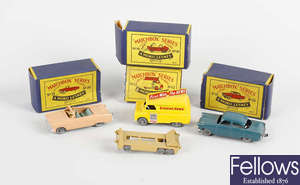 A box containing a mixed selection of assorted diecast model cars 